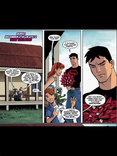 miss martian and superboy|conner kent dies young justice.